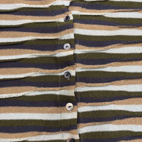 Andria Lieu Striped Knit Top Set | Long Sleeve + Short Slee - Picture 6 of 6